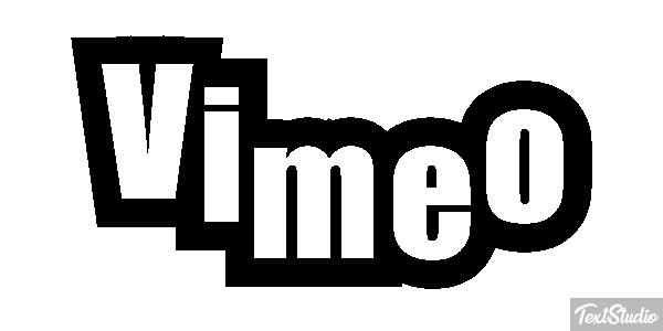 Vimeo Efecto de texto