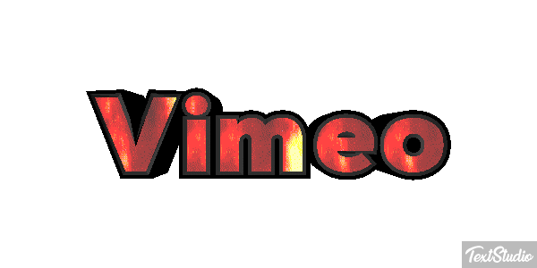 Vimeo Efecto de texto