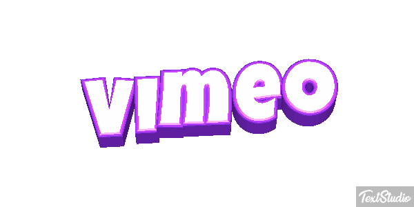 Vimeo Efecto de texto