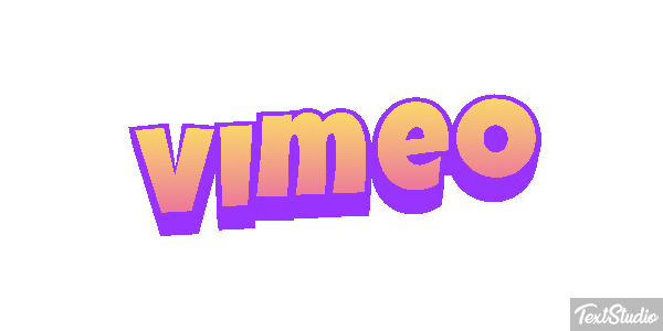 Vimeo Efecto de texto