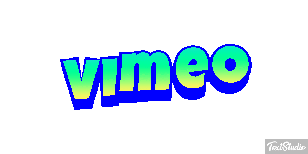 Vimeo Efecto de texto