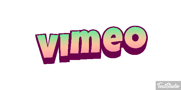 Vimeo Efecto de texto