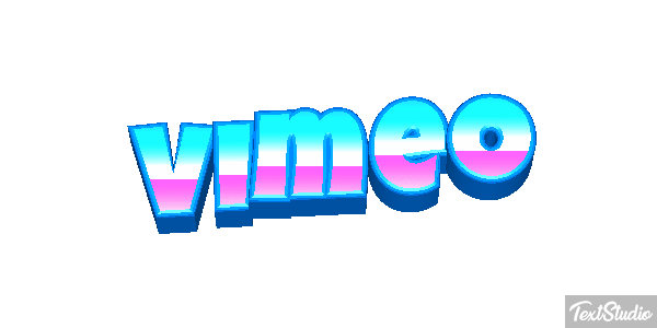 Vimeo Efecto de texto