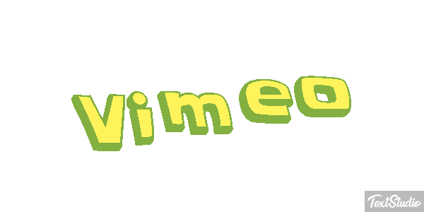 Vimeo Efecto de texto