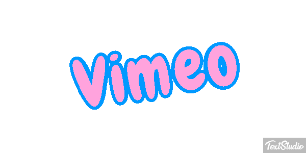 Vimeo Efecto de texto
