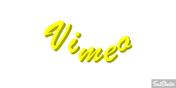 Vimeo Efecto de texto