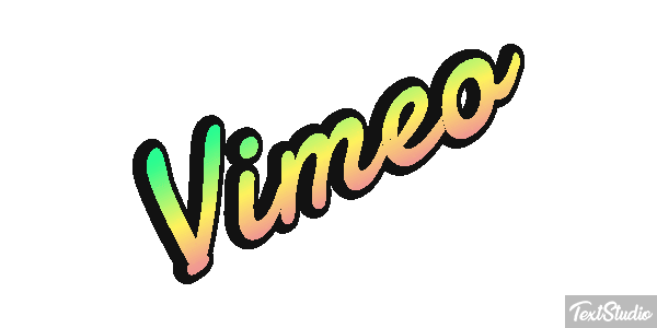 Vimeo Efecto de texto
