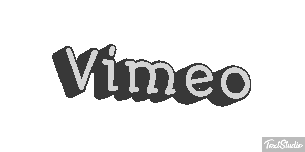 Vimeo Efecto de texto