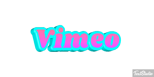 Vimeo Efecto de texto