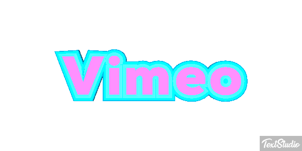 Vimeo Efecto de texto