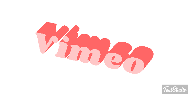 Vimeo Efecto de texto