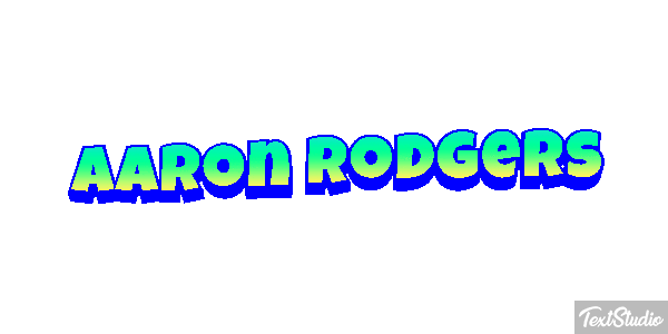 Aaron Rodgers Effetto testo