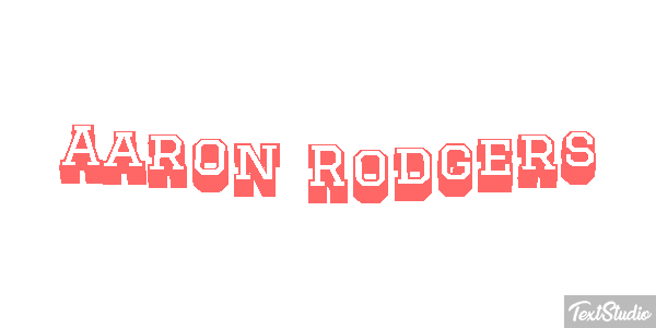 Aaron Rodgers Effetto testo