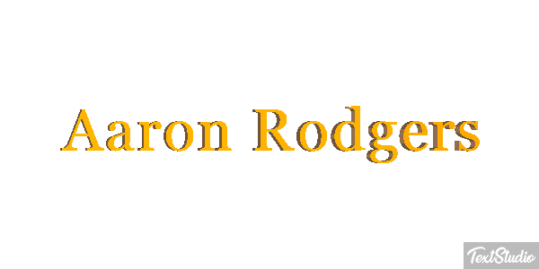Aaron Rodgers Effetto testo