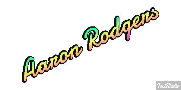 Aaron Rodgers Effetto testo
