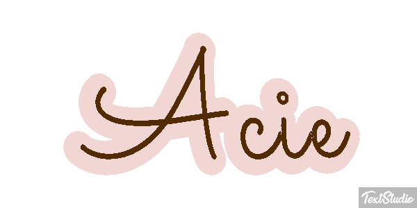 Acie Text effect