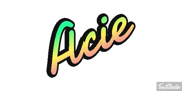 Acie Text effect