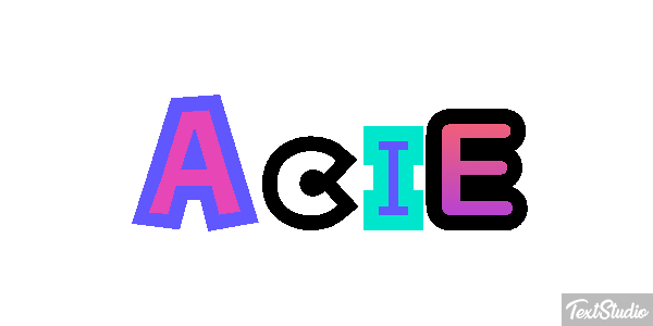 Acie Text effect