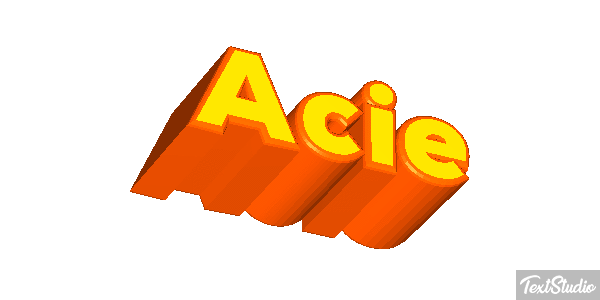 Acie Text effect