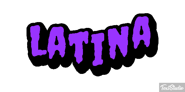 Latina Efecto de texto
