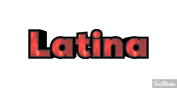 Latina Efecto de texto