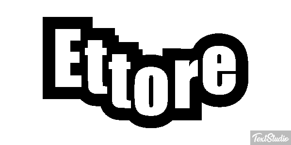 Ettore Text effect
