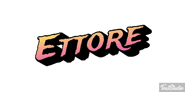 Ettore Text effect