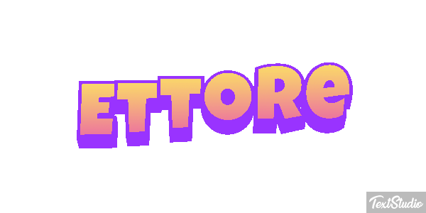 Ettore Text effect