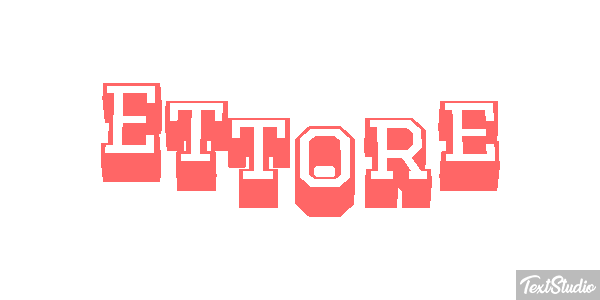 Ettore Text effect