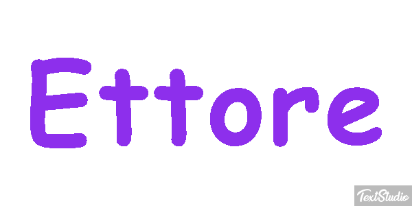Ettore Text effect