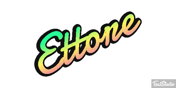 Ettore Text effect