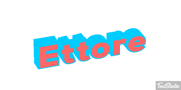 Ettore Text effect