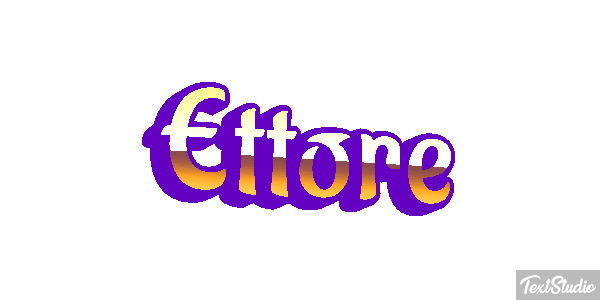 Ettore Text effect