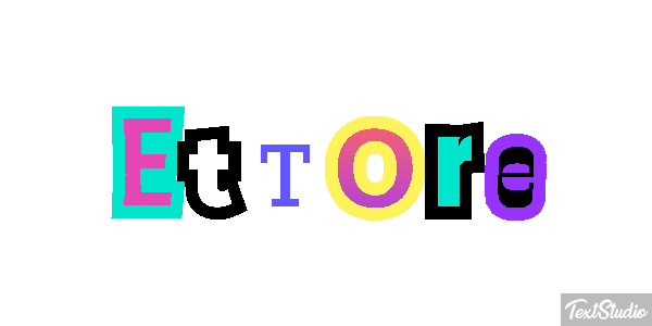 Ettore Text effect