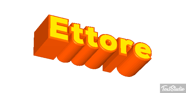 Ettore Text effect