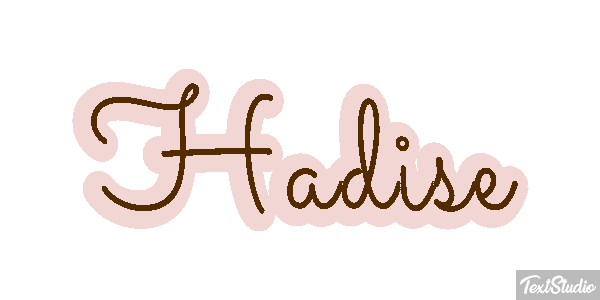 Hadise Efekt tekstowy