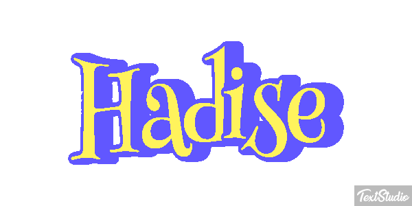 Hadise Efekt tekstowy