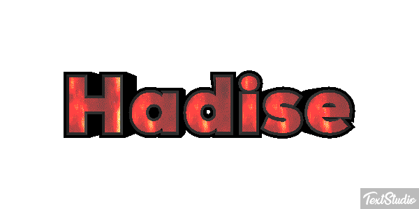 Hadise Efekt tekstowy