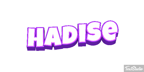 Hadise Efekt tekstowy