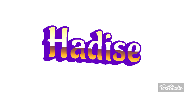 Hadise Efekt tekstowy