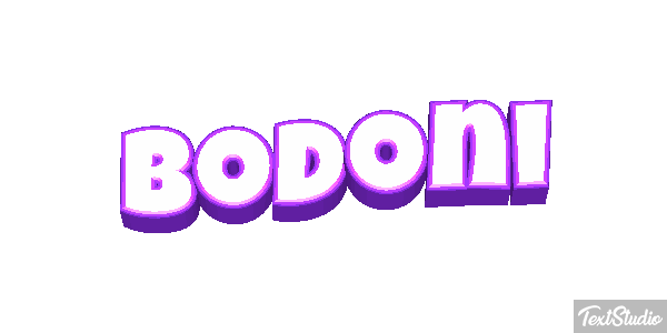 Bodoni Efekt tekstowy