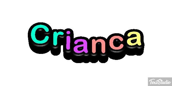 Criança Текстовый эффект