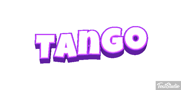 Tango Текстовый эффект