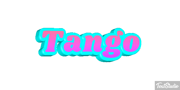 Tango Текстовый эффект