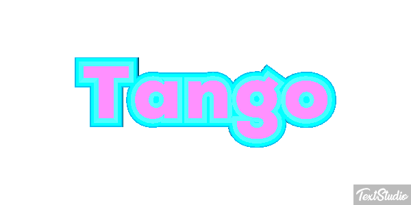 Tango Текстовый эффект
