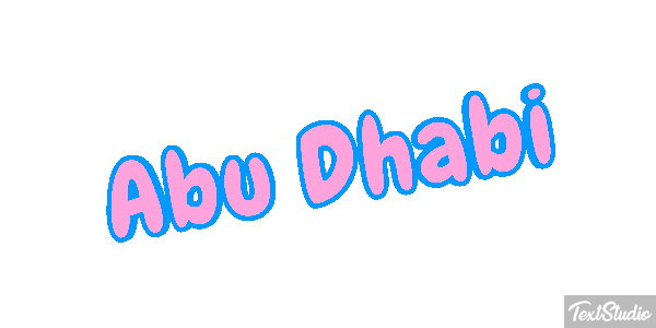 Abu Dhabi Efekt tekstowy
