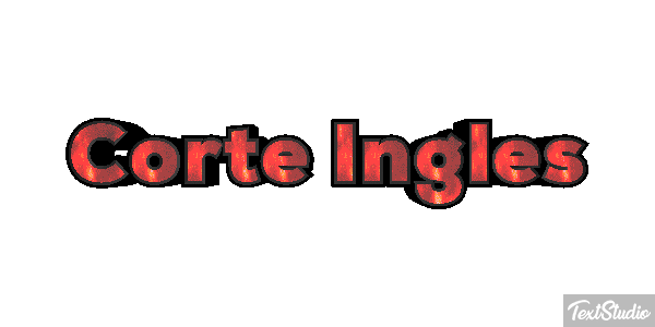 Corte Inglès Effetto testo