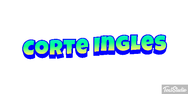 Corte Inglès Effetto testo