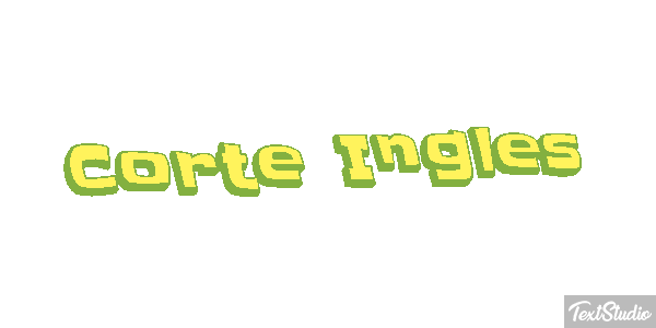 Corte Inglès Effetto testo