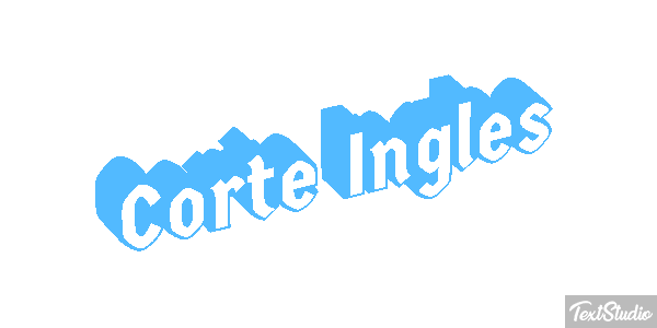 Corte Inglès Effetto testo